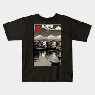 Imabari Japan Vintage Poster Tourism Kids T-Shirt